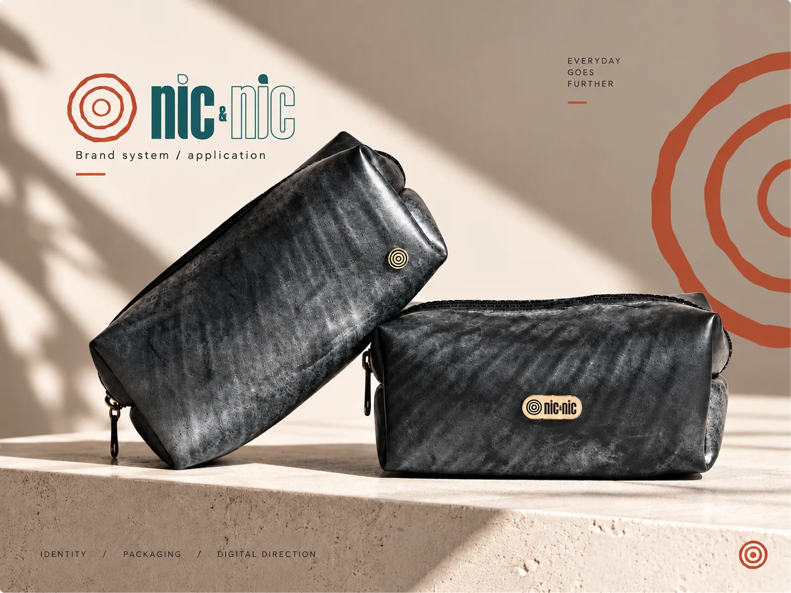 Nic & Nic — brand system, packaging application